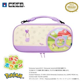 【任天堂ライセンス商品】ぽこ あ ポケモン ぷっくり ハイブリッドポーチ 本体カバー 収納ケース for Nintendo Switch™ 2【Switch2本体とゲームカードが収納できる】