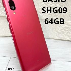 BASIO SHG09 64GB ピンク SIMロック解除済み