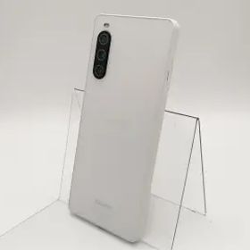 【中古】SONY docomo 【SIMフリー】 Xperia 10 V ホワイト 6GB 128GB SO-52D【錦糸町北口】保証期間１ヶ月【ランクB】