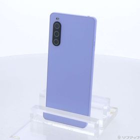 (中古)SONY Xperia 10 V 128GB ラベンダー SO-52D docomo SIMフリー(258-ud)
