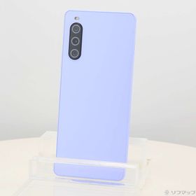 (中古)SONY Xperia 10 V 128GB ラベンダー SO-52D docomo SIMフリー(377-ud)