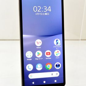 白ロム SoftBank SIMフリー SONY Xperia 10 V 128GB Android15 ブラック A302SO 初期化済【中古】
