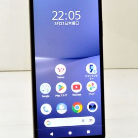 白ロム SoftBank SIMフリー SONY Xperia 10 V 128GB Android15 ブラック A302SO 初期化済【中古】