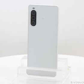 (中古)SONY Xperia 10 V 128GB ホワイト XQ-DC44 SIMフリー(295-ud)