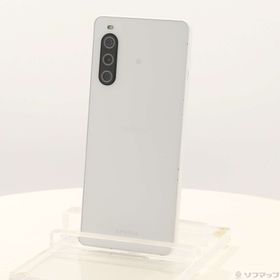 (中古)SONY Xperia 10 V 128GB ホワイト XQ-DC44 SIMフリー(349-ud)