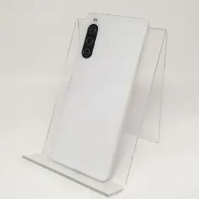 【中古】SONY SoftBank 【SIMフリー】 Xperia 10 V ホワイト 6GB 128GB A302SO【三宮駅前】保証期間１ヶ月【ランクC】