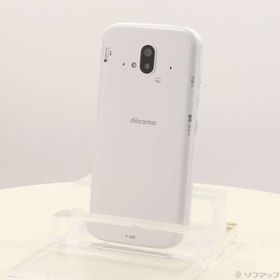 (中古)FCNT らくらくスマートフォン 64GB ホワイト F-52B docomo SIMフリー(262-ud)