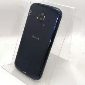 【中古】Fujitsu docomo 【SIMフリー】 らくらくスマートフォン ネイビー 4GB 64GB F-52B【高崎モントレー】保証期間１ヶ月【ランクB】