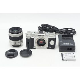 美品 PENTAX ペンタックス Q10 ズームレンズキット [標準ズーム 02 STANDARD ZOOM] ミラーレス一眼カメラ シルバー 260805a
