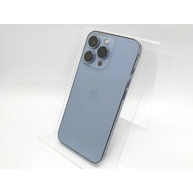 【中古】Apple 楽天モバイル 【SIMフリー】 iPhone 13 Pro 256GB シエラブルー MLUU3J/A【高崎モントレー】保証期間1ヶ月【ランクC】