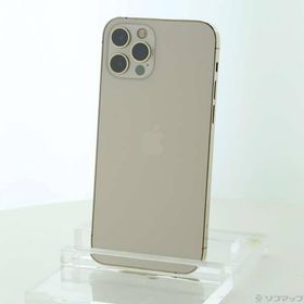 〔中古〕Apple(アップル) iPhone12 Pro 128GB ゴールド MGM73J／A SIMフリー〔377-ud〕