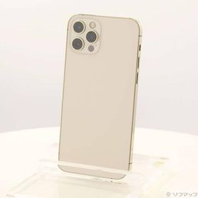 〔中古〕Apple(アップル) iPhone12 Pro 128GB ゴールド MGM73J／A SIMフリー〔198-ud〕