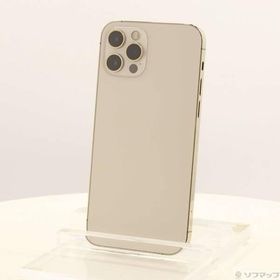 〔中古〕Apple(アップル) iPhone12 Pro 128GB ゴールド MGM73J／A SIMフリー〔297-ud〕