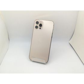 【中古】Apple docomo 【SIMロック解除済み】 iPhone 12 Pro 128GB ゴールド MGM73J/A【熊本】保証期間１ヶ月【ランクB】