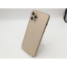 【中古】Apple au 【SIMロック解除済み】 iPhone 12 Pro 128GB ゴールド MGM73J/A【鹿児島中町】保証期間１ヶ月【ランクB】