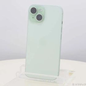 ソフマップ 〔中古品〕 iPhone15 128GB グリーン MTMM3J／A SIMフリー【196】