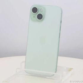 ソフマップ 〔中古品〕 iPhone15 128GB グリーン MTMM3J／A SIMフリー【371】