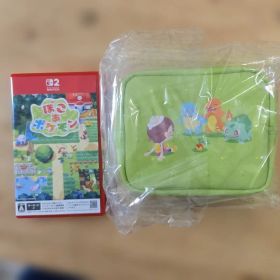 Switch2 ぽこ あ ポケモン キーカード版オリジナル特典ポーチ付き