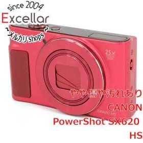 [bn:4] Canon製 PowerShot SX620 HS レッド 2020万画素