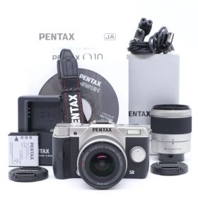 【送料無料】【並品】PENTAX Q10 ダブルズームキット【ショット数 529回】