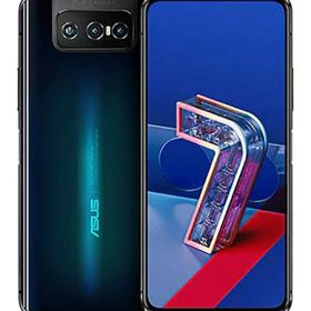 【中古】【安心保証】 ZenFone 7 ZS670KS-BK128S8[128GB] SIMフリー オーロラブラック
