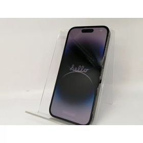 【中古】Apple au 【SIMフリー】 iPhone 14 Pro 128GB スペースブラック MPXU3J/A【東池袋1丁目】保証期間1ヶ月【ランクC】