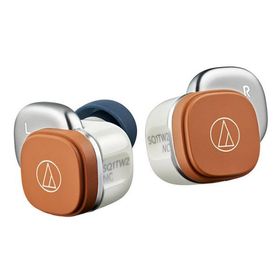 オーディオテクニカ 完全ワイヤレスイヤホン ATH-SQ1TW2NC-WCM ホワイトキャメル ノイズキャンセリング Bluetooth