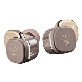 オーディオテクニカ 完全ワイヤレスイヤホン ATH-SQ1TW2NC-CA カフェラテ ノイズキャンセリング Bluetooth