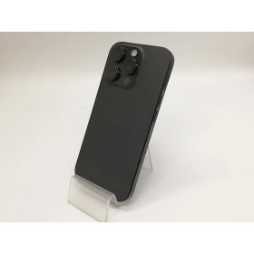 【中古】Apple docomo 【SIMフリー】 iPhone 16 Pro 128GB ブラックチタニウム MYMV3J/A【福岡天神】保証期間1ヶ月【ランクB】