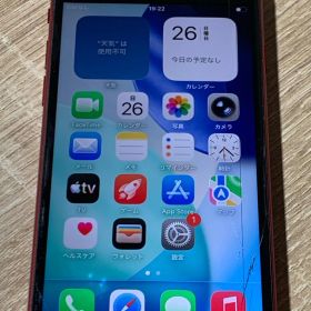 2813 iPhone SE (第2世代) 64GB レッド ジャンク品【ネ】