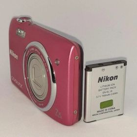 《美品》Nikonコンパクトデジタルカメラ 「COOLPIX S3500」