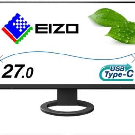 【新品•2026年製】EIZO 27インチFlexScan EV2720S-BK