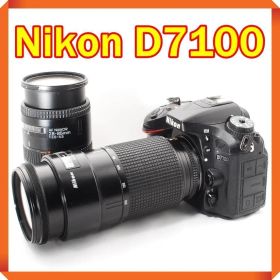 ✨ Nikon D7100 一眼レフ スマホ転送 ダブルレンズセット