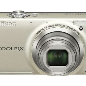 【中古】「ほぼ新品」NikonデジタルカメラCOOLPIX S6100 シャンパンシルバー S6100SL