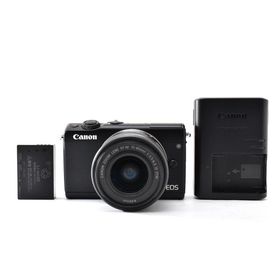 Canon ミラーレス一眼カメラ EOS M100 EF-M15-45 IS STM レンズキット(ブラック)