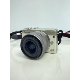 CANON◆デジタル一眼カメラ EOS M100 EF-M15-45 IS STM レンズキット [ホワイト]/キャノン