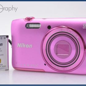 【動作保証】 ニコン Nikon COOLPIX S3600 8x バッテリー付 同梱無料 #am9661
