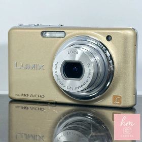Panasonic LUMIX DMC-FX77 レオパードゴールド ゴールド 1210万画素 光学5倍ズーム 広角24mm F2.5 HD動画 3.5型タッチパネル コンパクトデジタルカメラ パナソニック ルミックス