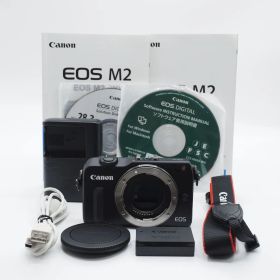 Canon キヤノン EOS M2 ボディ ブラック ミラーレス一眼 新品級 #3245