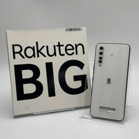 【箱付き中古B】Rakuten BIG ZR01 ホワイト SIMフリー 白ロム