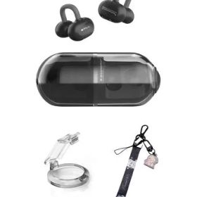 水月雨 Moondrop Pill セット オープンイヤー型ワイヤレスイヤホン イヤーカフ イヤホン オープンイヤー ワイヤレス Bluetooth 6.0 開放型 耳挟み式 【IPX4防水 / 最大28時間再生 / AIノイズキャンセ…