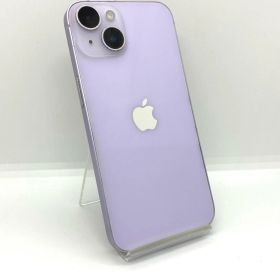 【最速発送】 iPhone 14 128GB パープル SIMフリー 動作確認済 74%【全額返金保証】