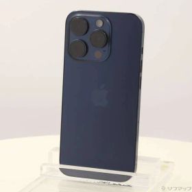 ソフマップ 〔中古品〕 iPhone15 Pro 256GB ブルーチタニウム MTUG3J／A SIMフリー【198】