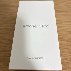 Apple iPhone 15 Pro 128GBブラックチタニウム