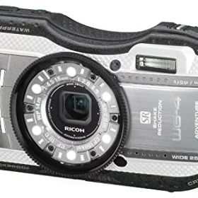 【中古】RICOH 防水デジタルカメラ RICOH WG-4GPS ブルー 防水14m耐ショック2.0m耐寒-10度 RICOH WG-4GPSBL 08558