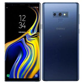 au SCV40 Galaxy Note9 Ocean Blue ブルー simフリースマホ (あす楽)