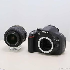 〔中古〕Nikon(ニコン) NIKON D5200 18-55 VR レンズキット ブラック〔262-ud〕
