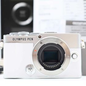 オリンパス Olympus Pen E-P7 20.3MP Digital Camera White 472 Shots 元箱 [新品同様] #Z6903A