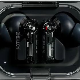 Nothing ワイヤレスイヤホン NOTHING Ear (a) ノイズキャンセリング/ChatGPT対応/Bluetooth / 最大40.5時間使用可能 / 軽量/外音取り込み/ハイレゾ対応 (ブラック)