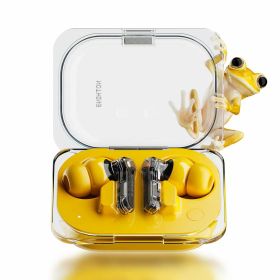 Nothing ワイヤレスイヤホン NOTHING Ear (a) ノイズキャンセリング/ChatGPT対応/Bluetooth / 最大40.5時間使用可能 / 軽量/外音取り込み/ハイレゾ対応 (イエロー), S